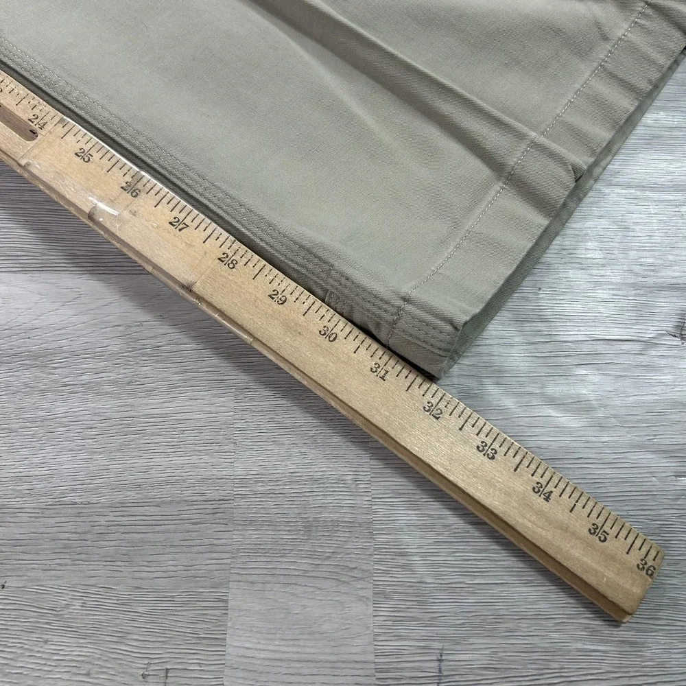 Duluth Trading Co Pants Mens 38x32 Beige Flex Ballroom Khakis Relaxed Fit